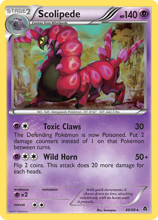 Scolipede – Emerging Powers