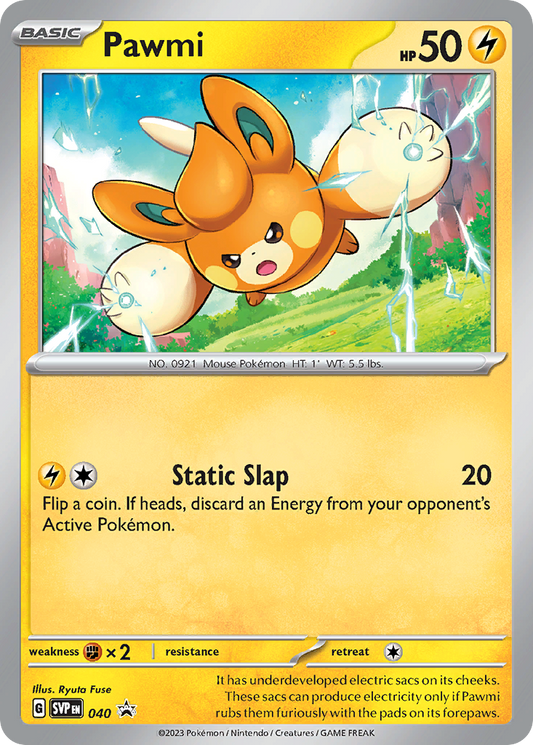 Pawmi – Scarlet & Violet Black Star Promos