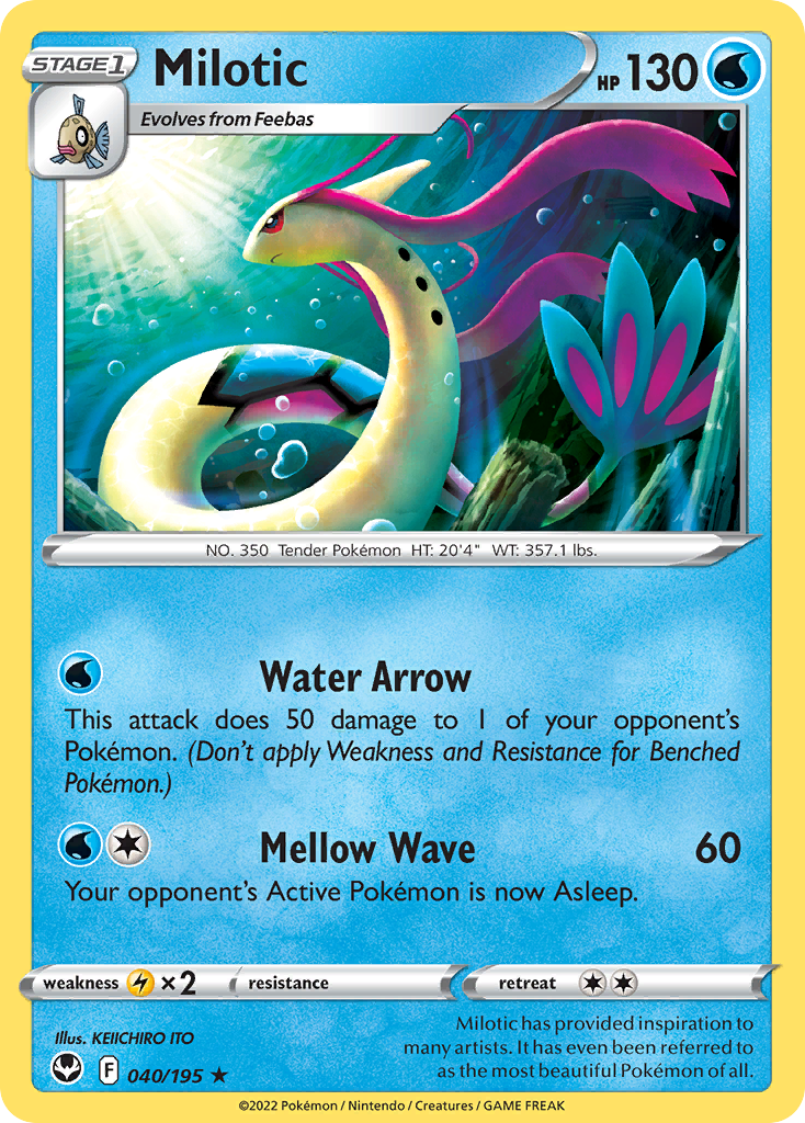 Milotic – Silver Tempest