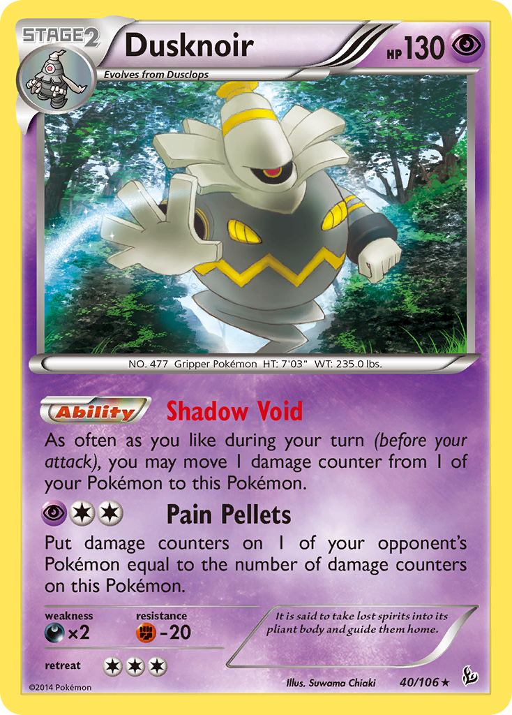 Dusknoir – Flashfire