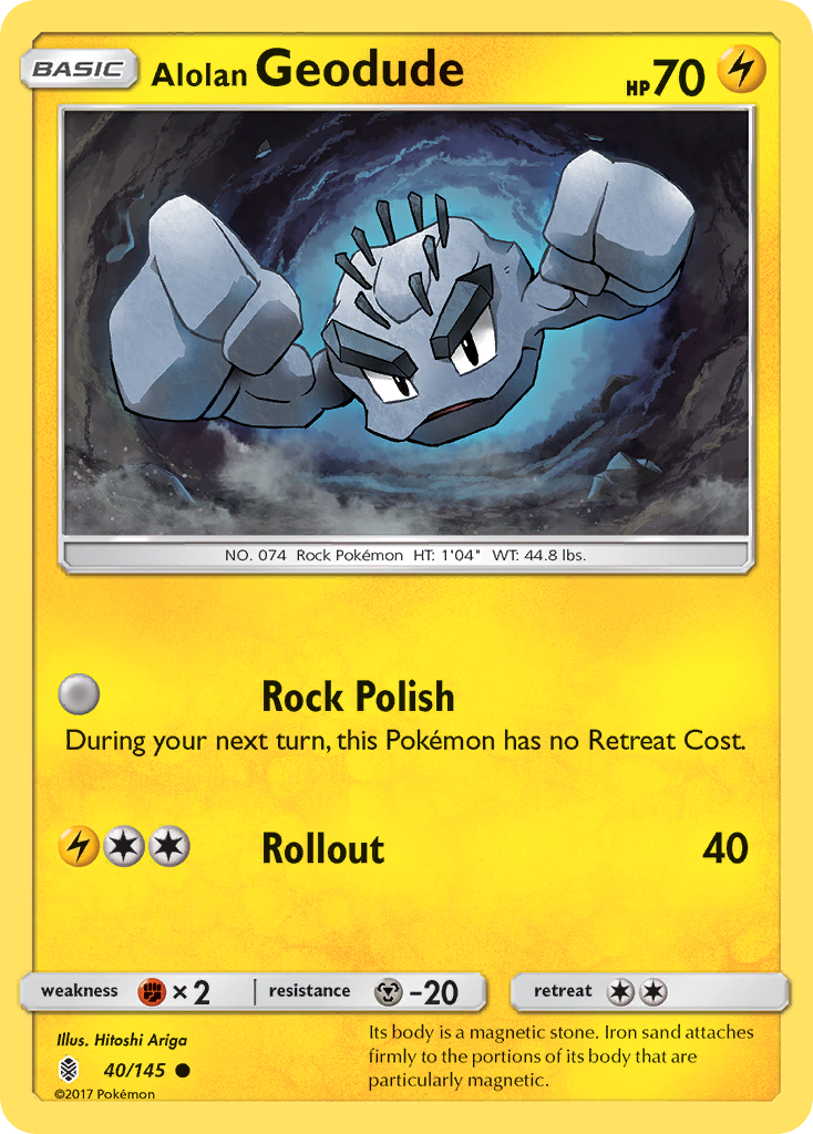 Alolan Geodude – Guardians Rising