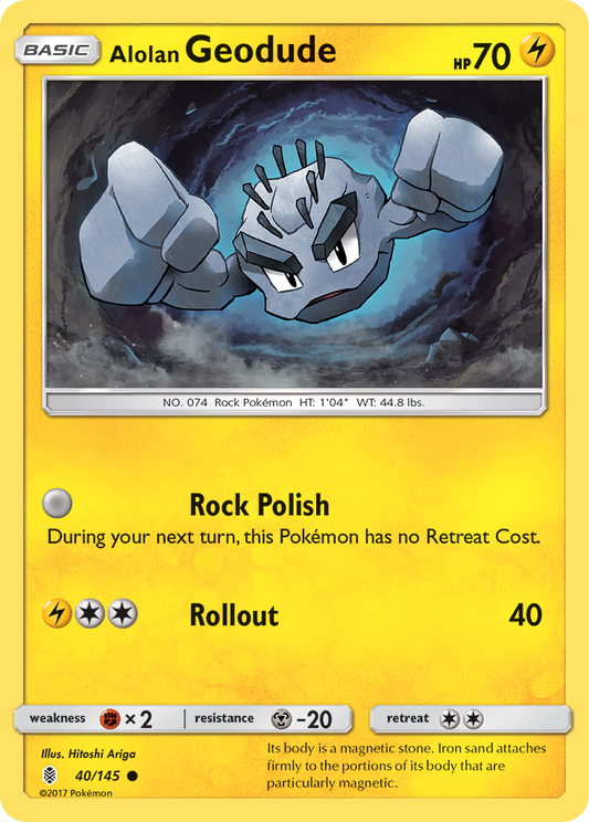 Alolan Geodude – Guardians Rising