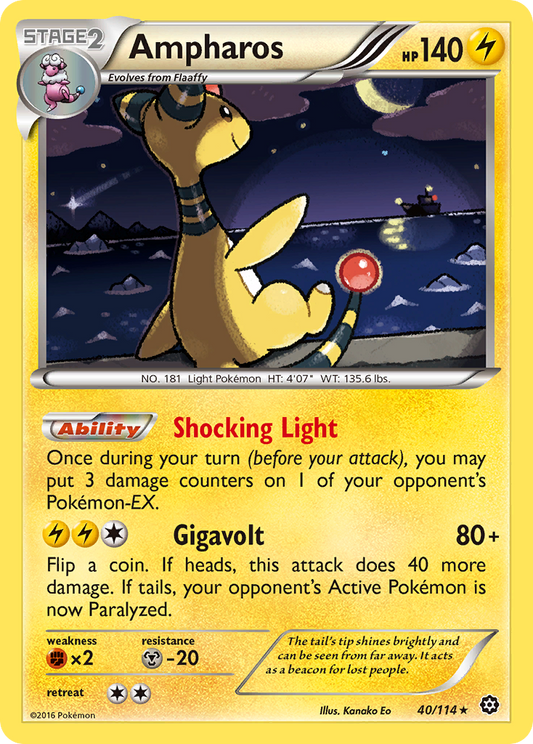 Ampharos – Steam Siege