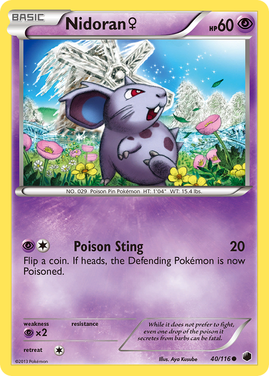 Nidoran ♀ – Plasma Freeze