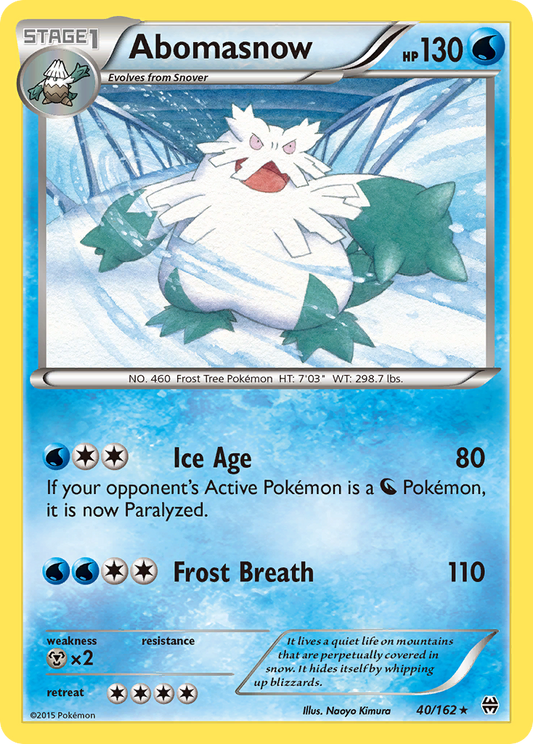Abomasnow – BREAKthrough