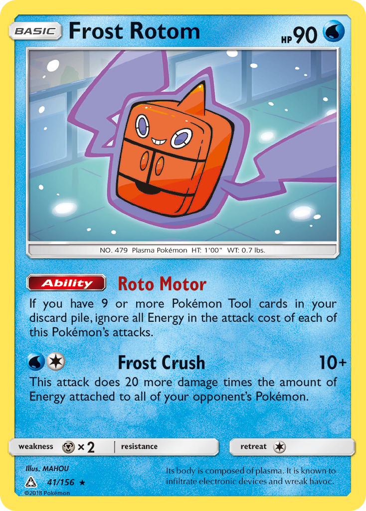 Frost Rotom – Ultra Prism