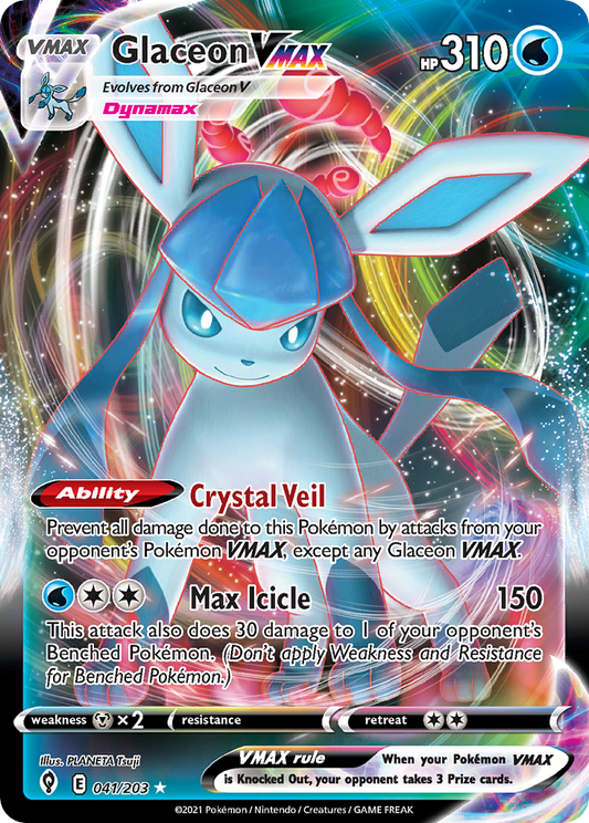 Glaceon VMAX – Evolving Skies