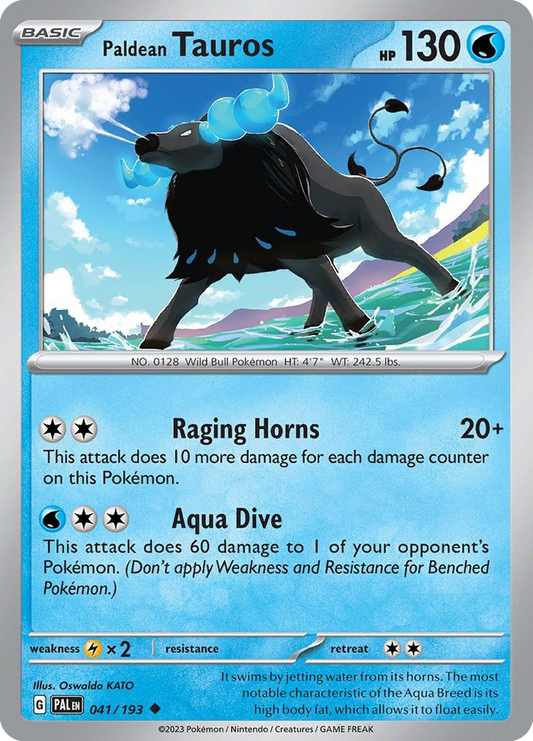 Paldean Tauros – Paldea Evolved