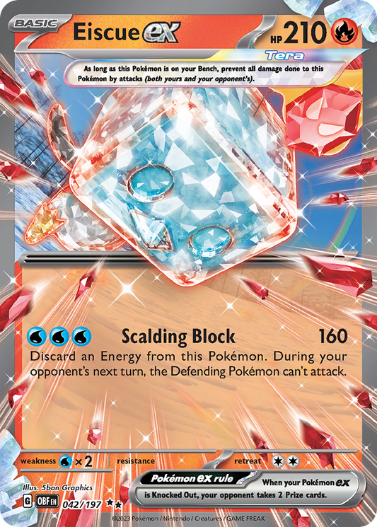 Eiscue ex – Obsidian Flames