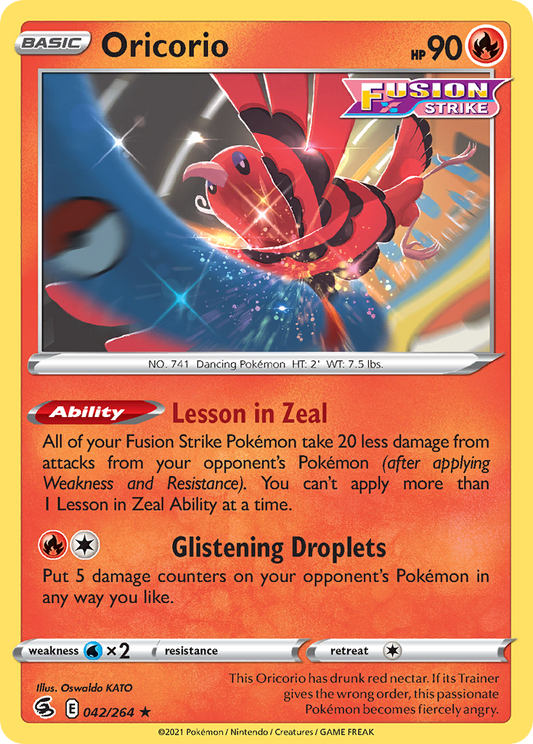 Oricorio – Fusion Strike
