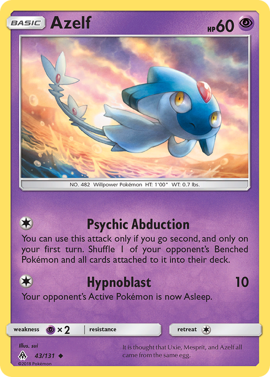 Azelf – Forbidden Light
