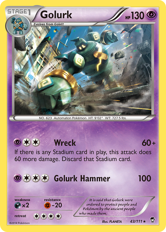 Golurk – Furious Fists