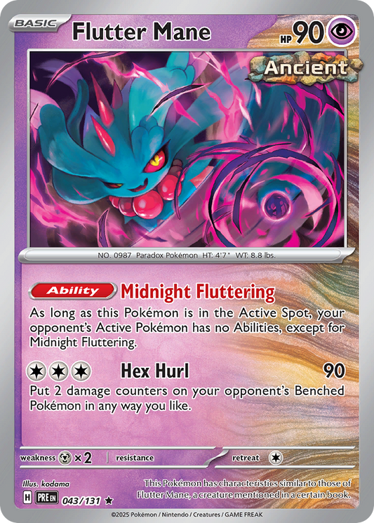 Flutter Mane – Prismatic Evolutions