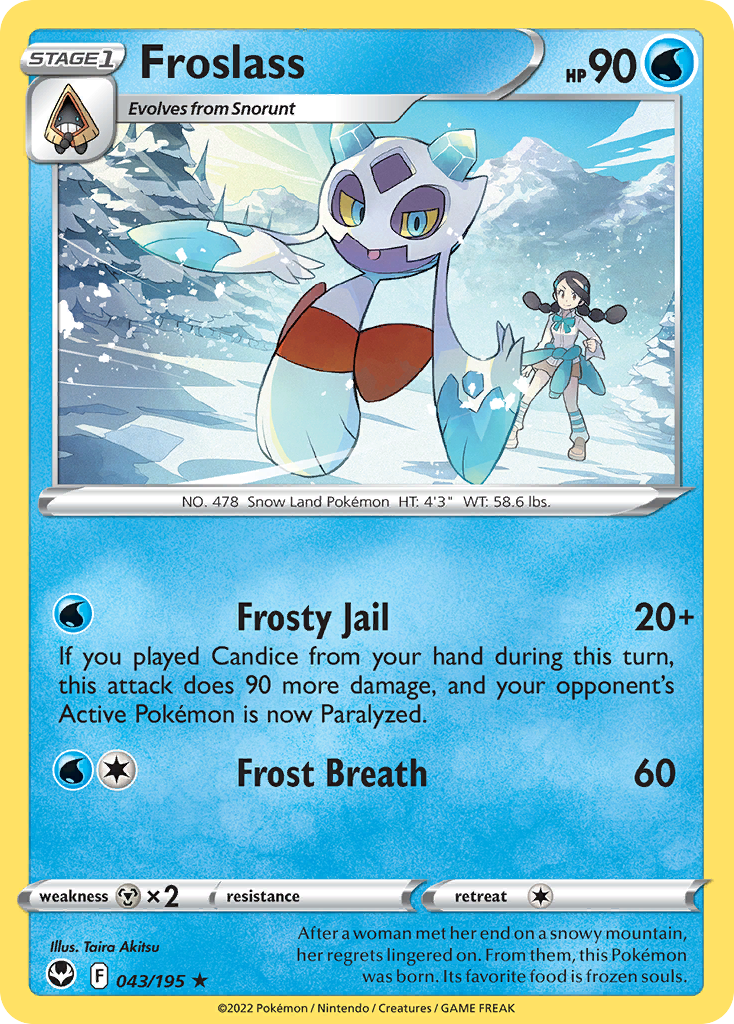 Froslass – Silver Tempest