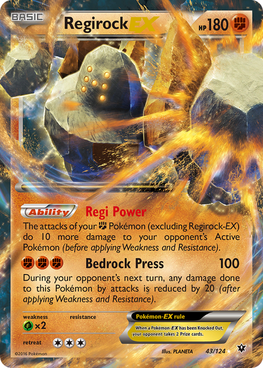 Regirock-EX – Fates Collide