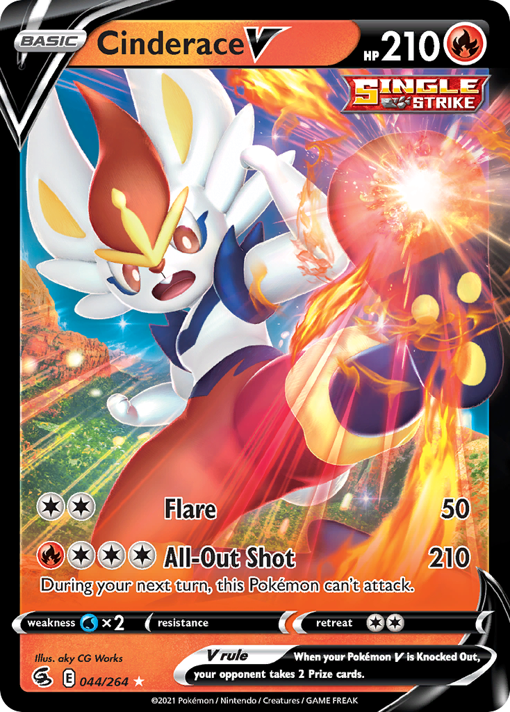 Cinderace V – Fusion Strike