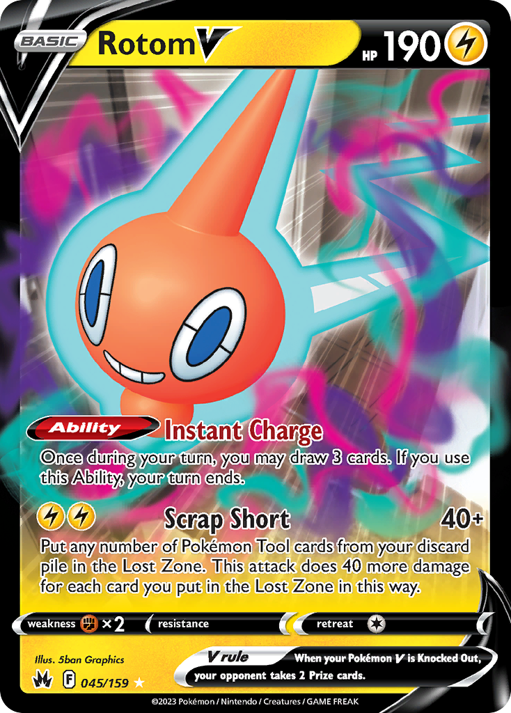 Rotom V – Crown Zenith