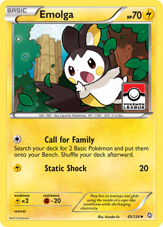 Emolga – Dragons Exalted