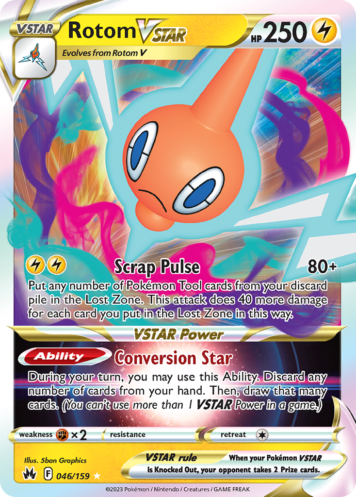Rotom VSTAR – Crown Zenith