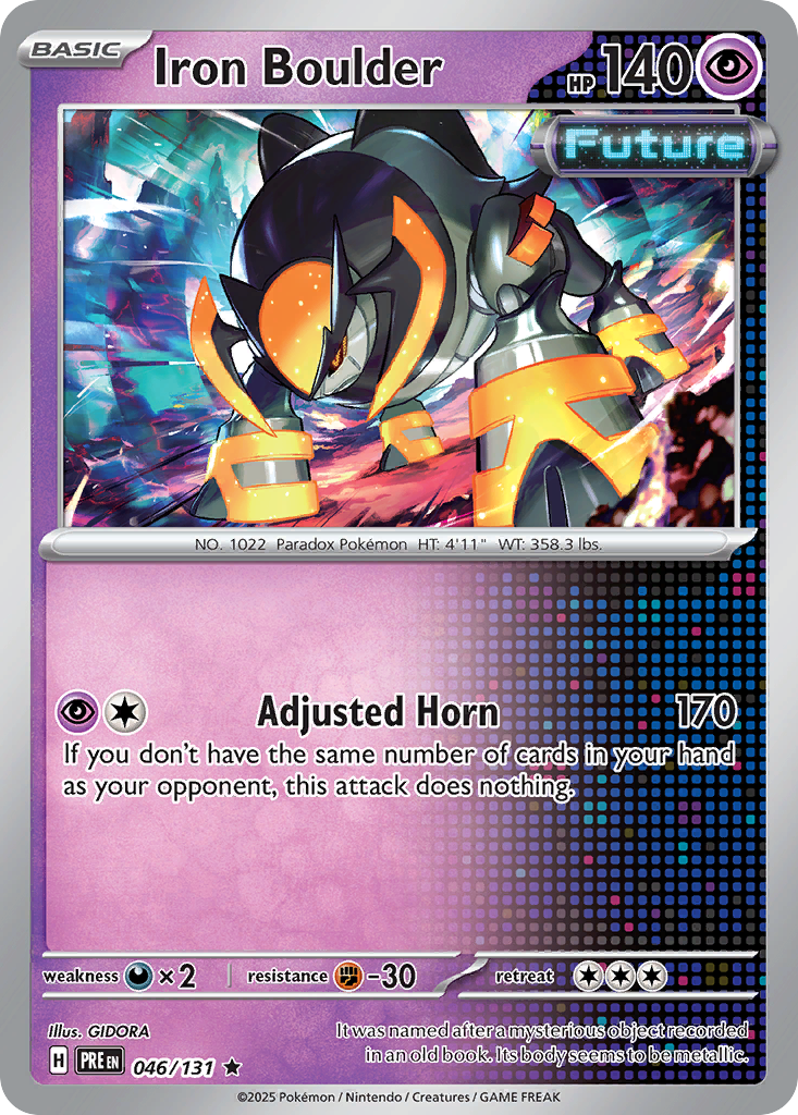 Iron Boulder – Prismatic Evolutions