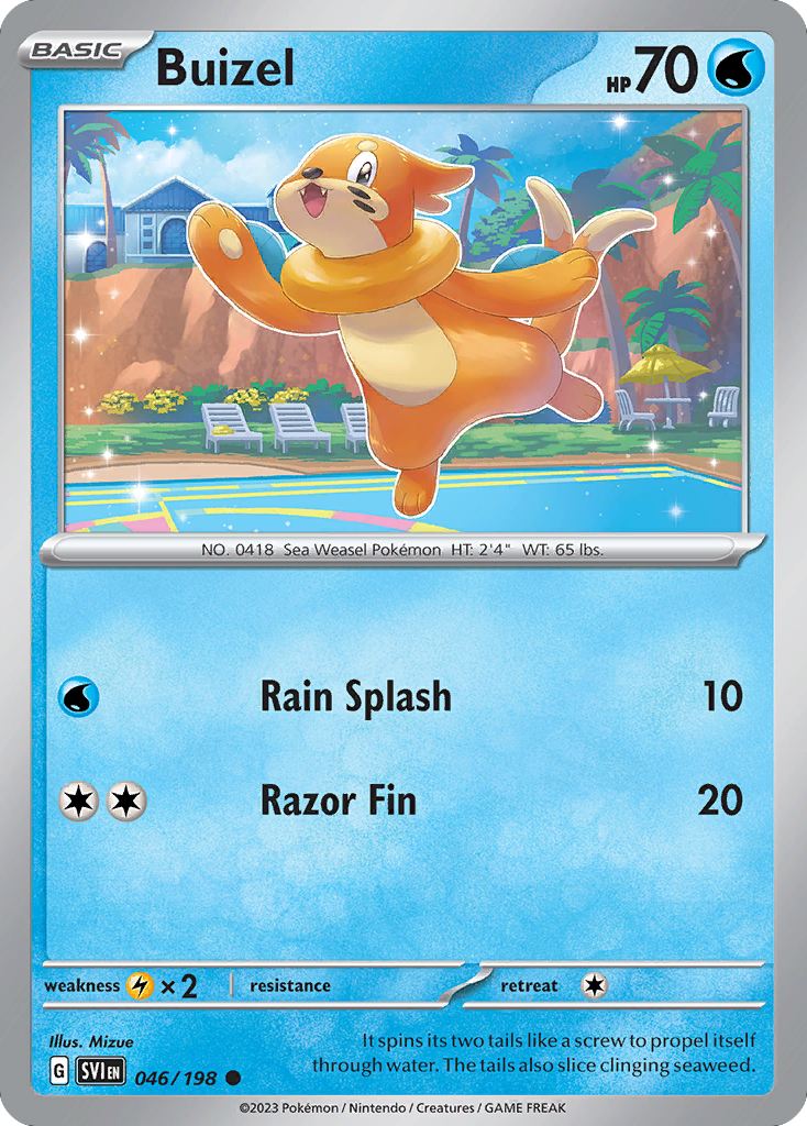 Buizel – Scarlet & Violet