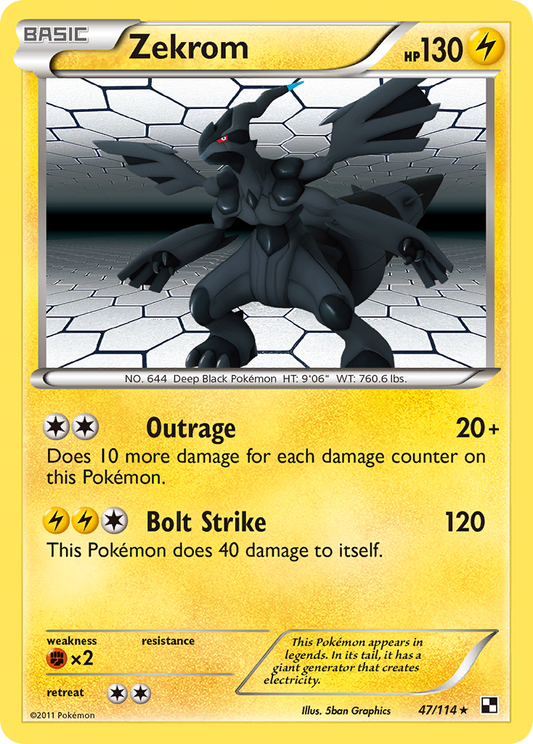Zekrom – Black & White