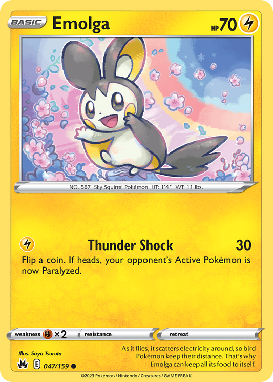 Emolga – Crown Zenith