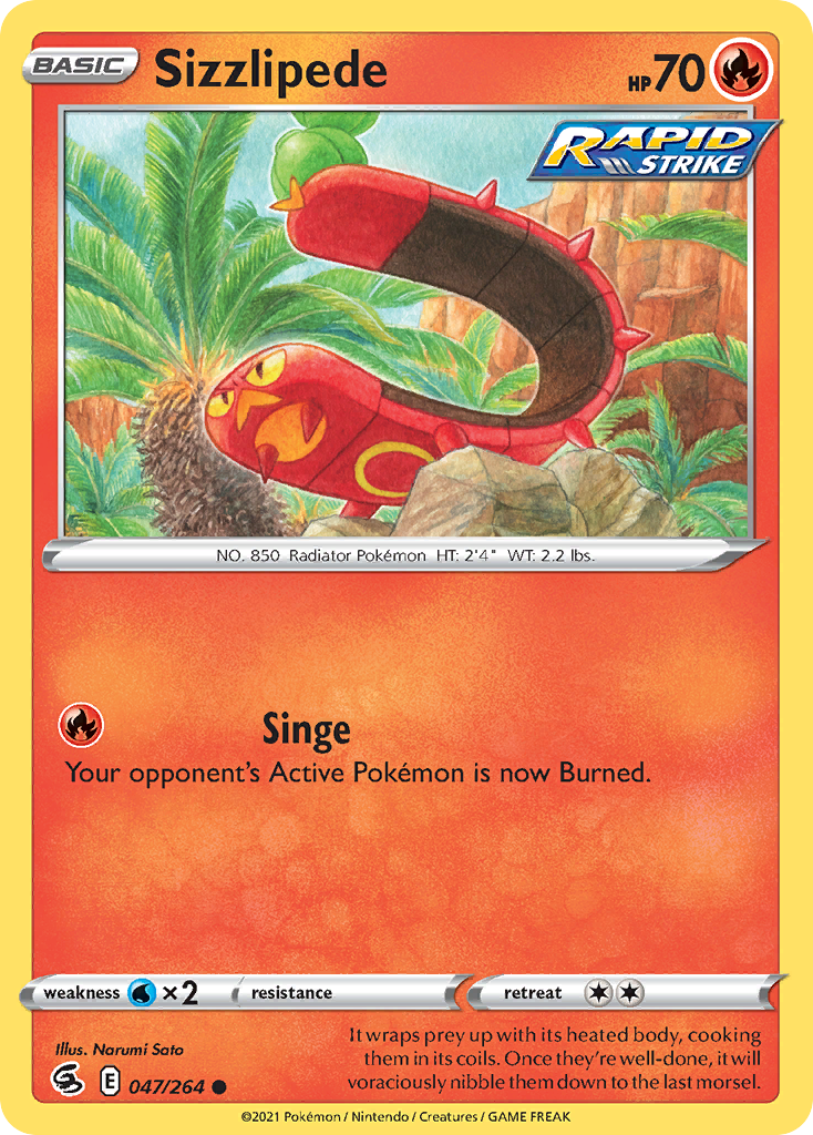 Sizzlipede – Fusion Strike