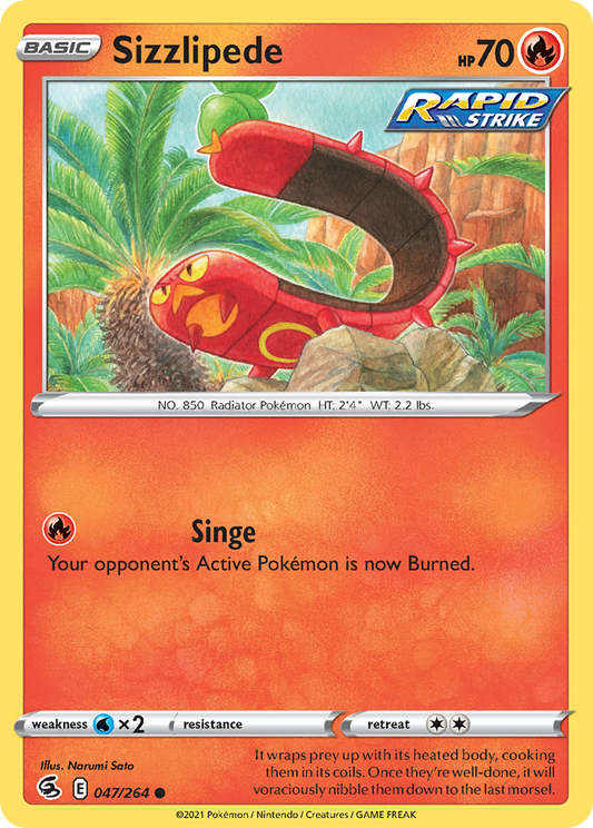 Sizzlipede – Fusion Strike