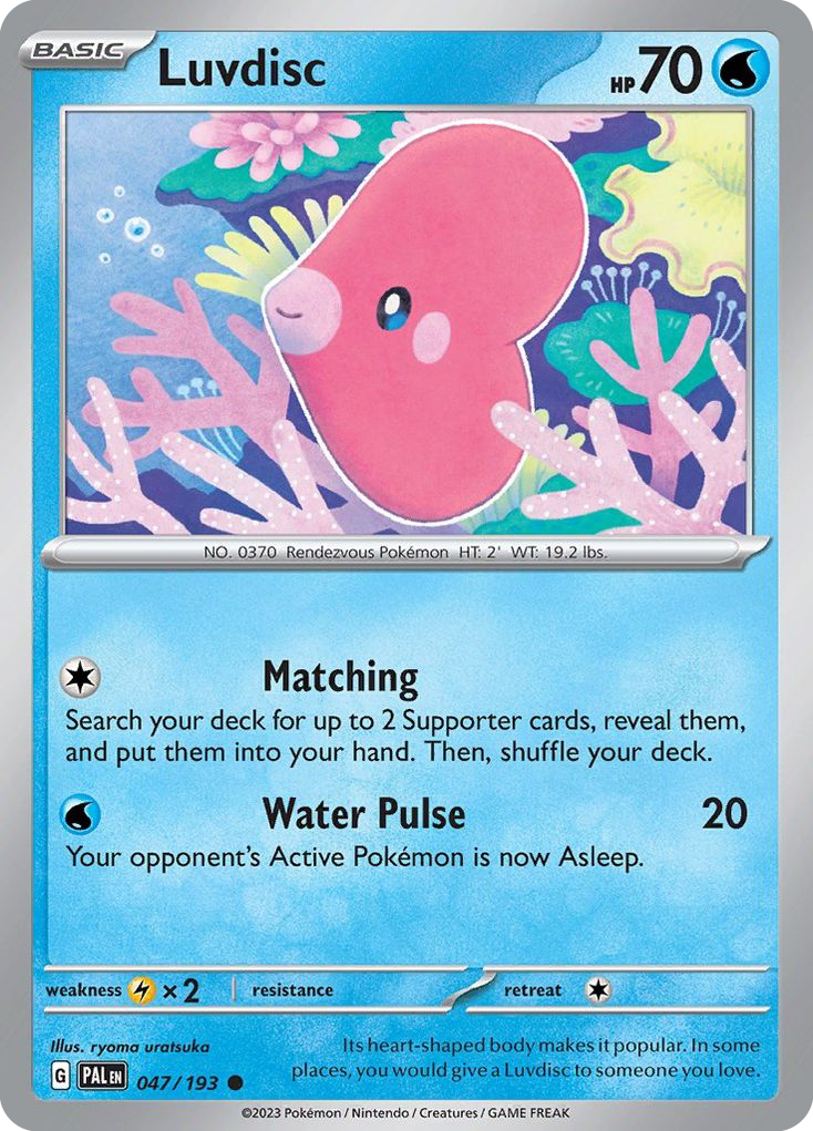 Luvdisc – Paldea Evolved