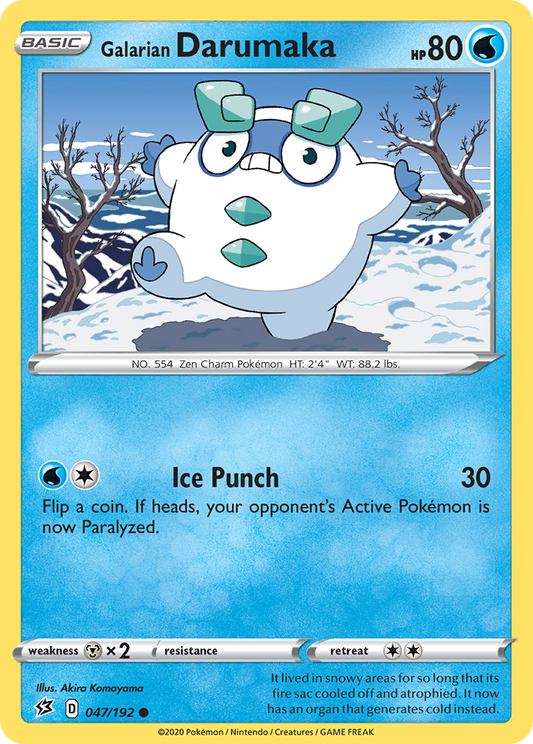 Galarian Darumaka – Rebel Clash