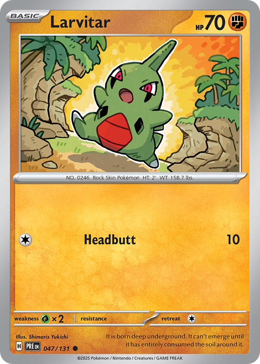 Larvitar – Prismatic Evolutions