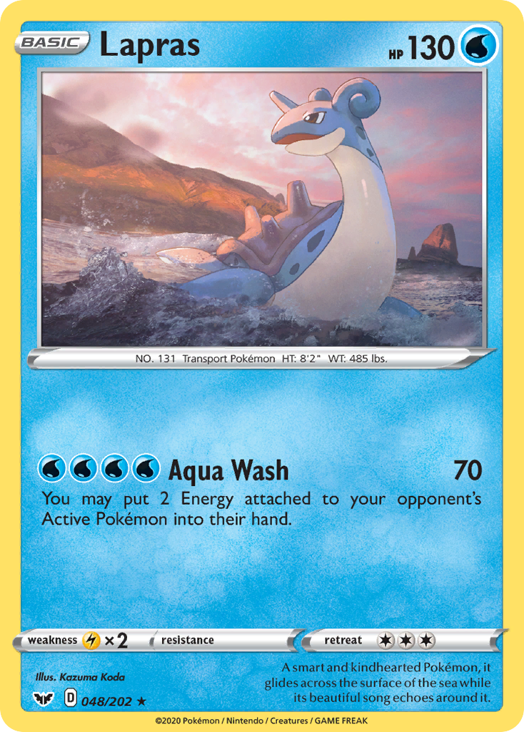Lapras – Sword & Shield