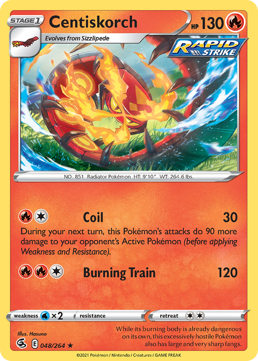 Centiskorch – Fusion Strike