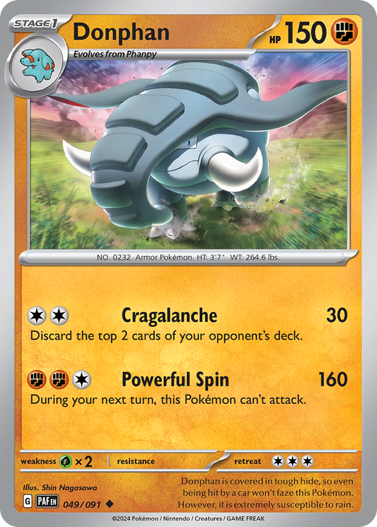 Donphan – Paldean Fates