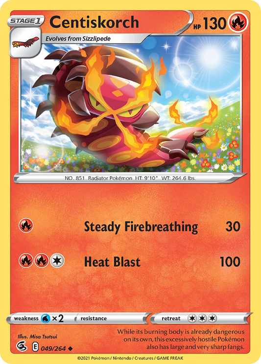 Centiskorch – Fusion Strike