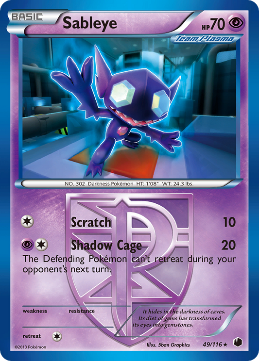 Sableye – Plasma Freeze