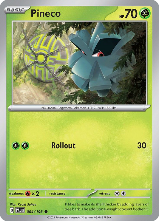 Pineco – Paldea Evolved