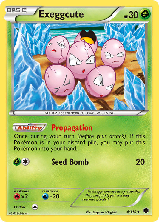 Exeggcute – Plasma Freeze