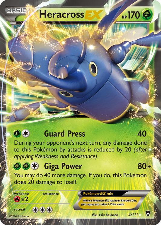 Heracross-EX – Furious Fists