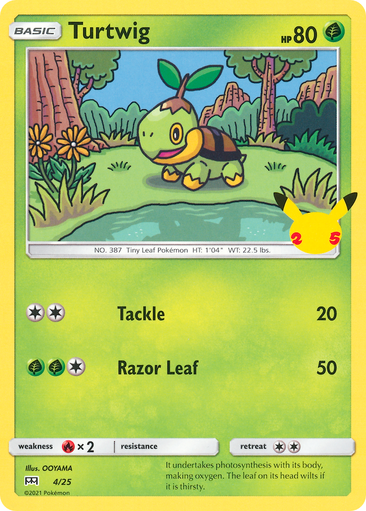Turtwig – McDonald's Collection 2021