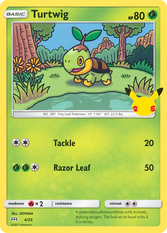 Turtwig – McDonald's Collection 2021