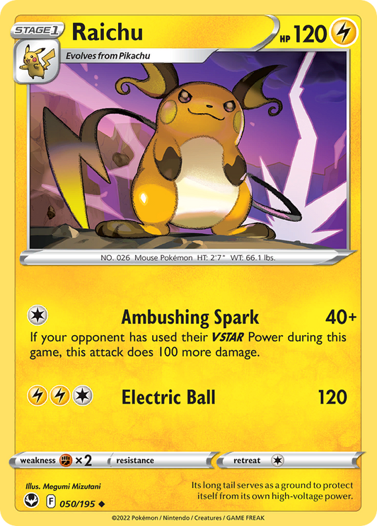 Raichu – Silver Tempest