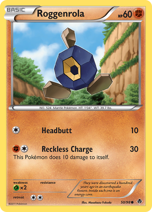 Roggenrola – Emerging Powers
