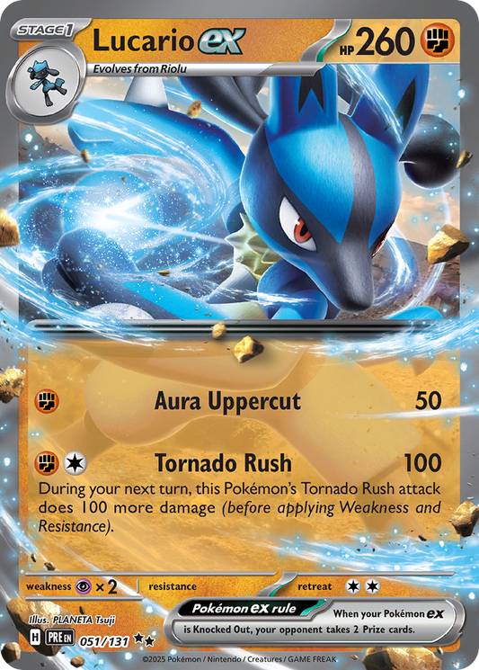 Lucario ex – Prismatic Evolutions