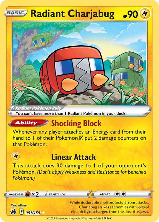 Radiant Charjabug – Crown Zenith