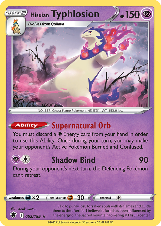Hisuian Typhlosion – Astral Radiance