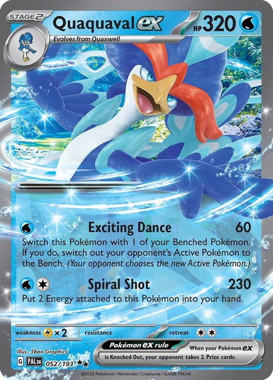 Quaquaval ex – Paldea Evolved