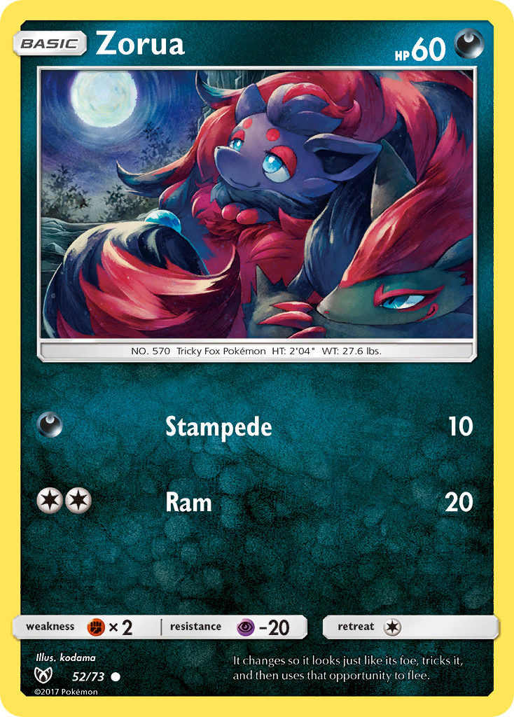 Zorua – Shining Legends