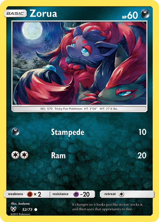 Zorua – Shining Legends